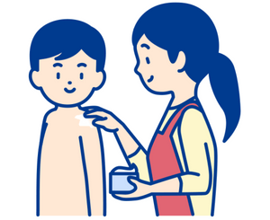 アトピー性皮膚炎の患者さんが注意したい、とびひ（伝染性膿痂疹）の予防