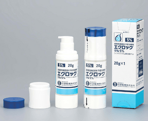 原発性腋窩多汗症の治療薬：エクロックゲル® 5%【保険適用】